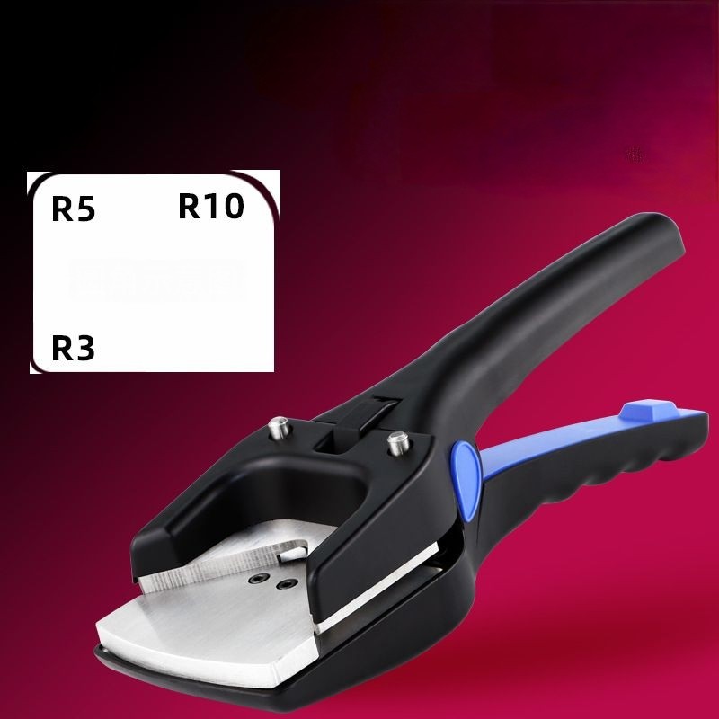 Customized ! R2 Corner Hole Punch Large Badge Slot Punch Corner 2mm Rounder Punch Cutter for PVC