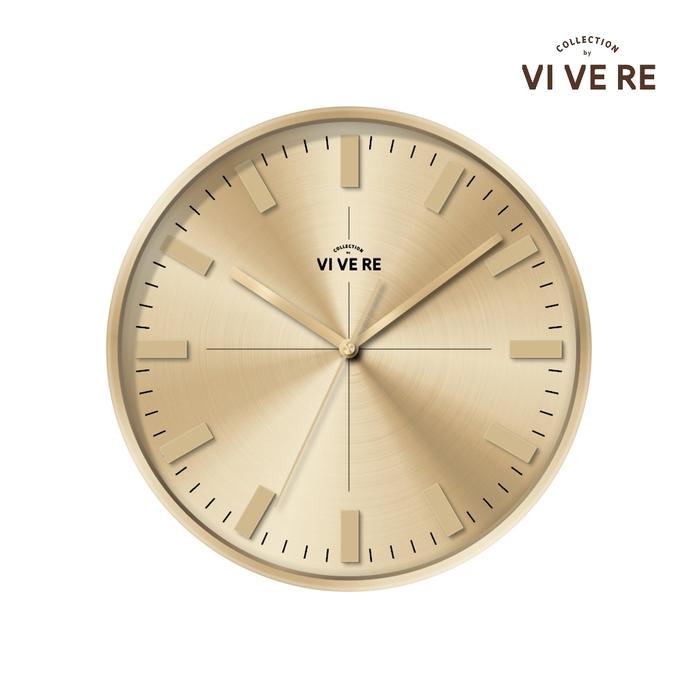 VIVERE Jam Dinding Kei Gold