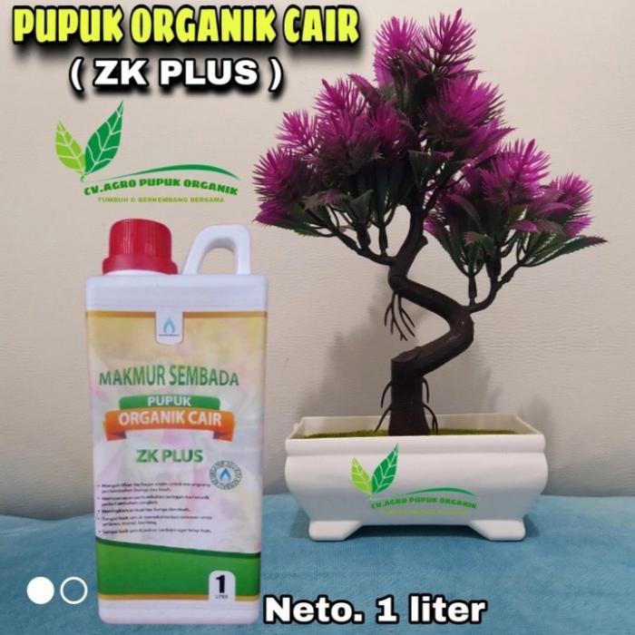 pupuk Kalium ZK plus 1 liter pupuk pelebat buah pupuk tanaman Pohon buah Bunga tabulampot