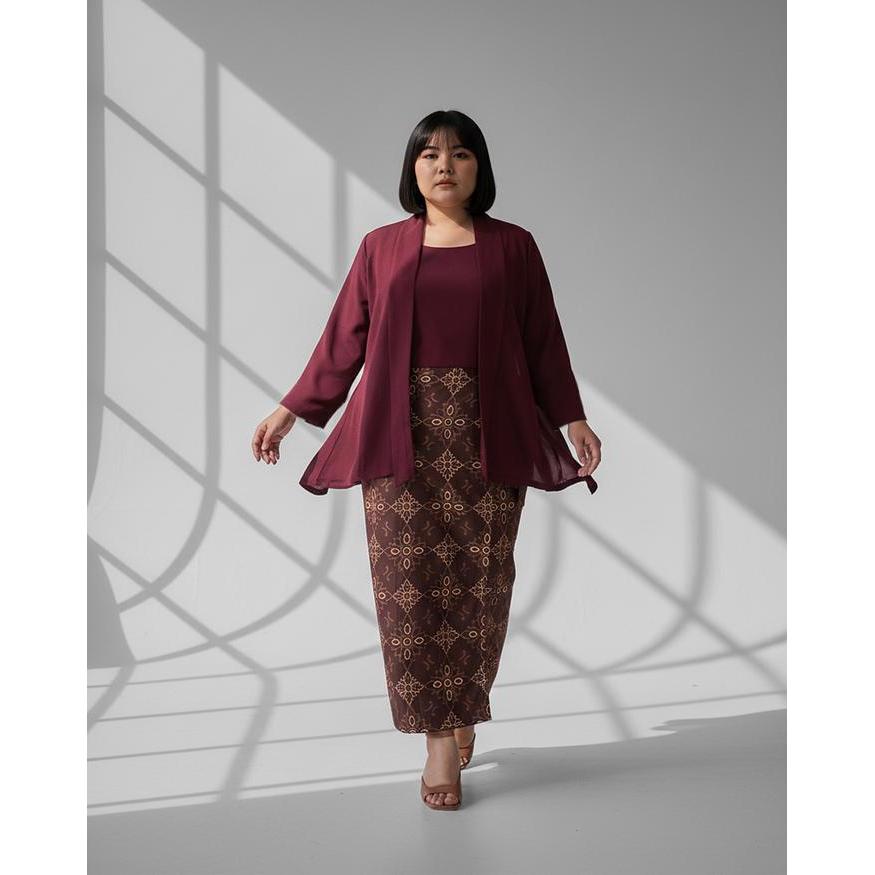 Bigissimo - Kenisah Kebaya Kutubaru Atasan Blouse Pesta Bigsize Jumbo Diskon Sale