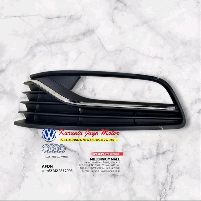 Grill Fog Lamp Cover Vw Polo 6C 6R Bagian Kiri Berkualitas