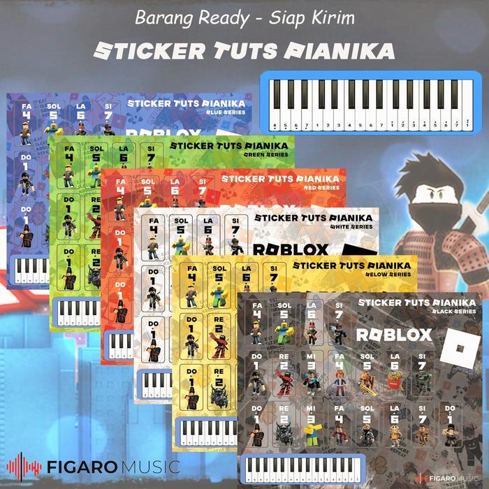 Stiker Pianika Roblox - Sticker Tuts Pianika Melodica Seri Roblox