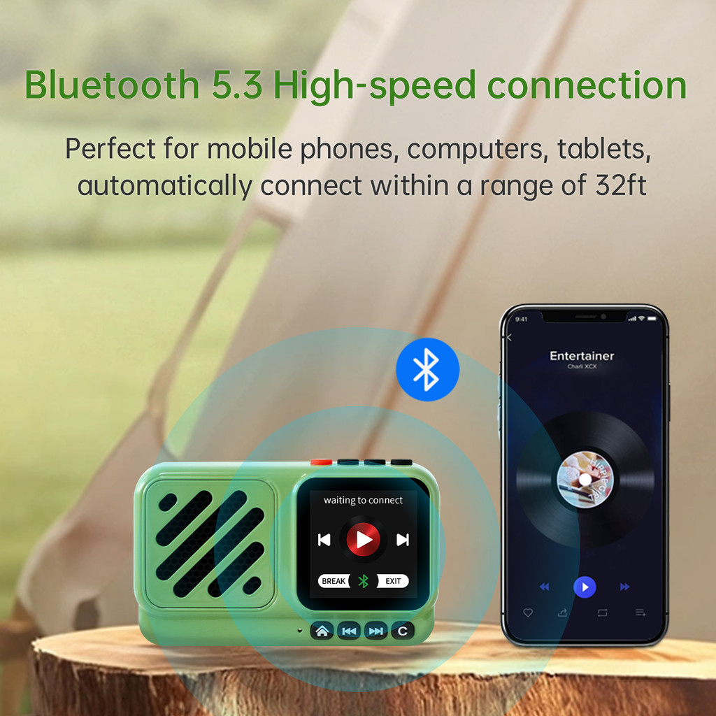 Choyong Voyager Bluetooth (Global version) Wireless Internet Radio with WIFI/4G,World Radio
