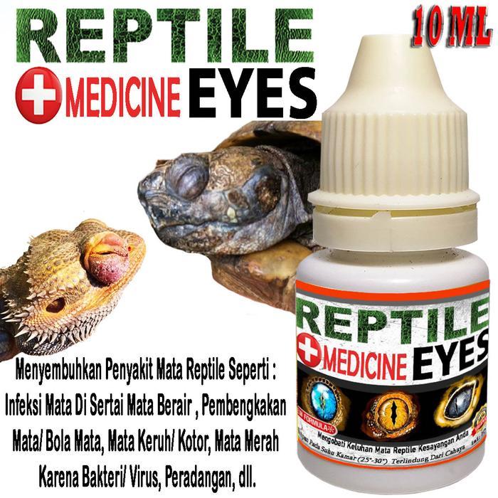 Terlaris Reptile Obat Tetes Mata Ular Gecko Kadal Sulcata Kura Turtle Tortoise
