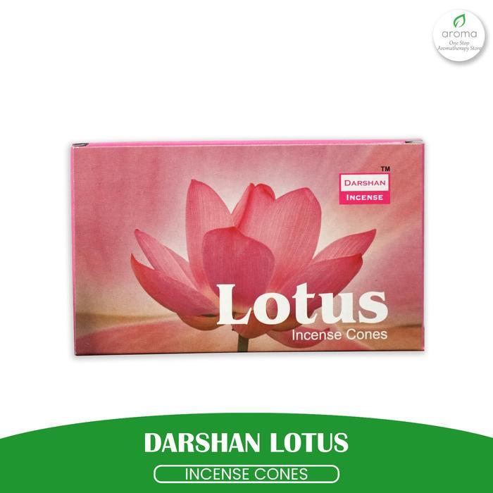 Dupa India Aromaterapi Cones - Darshan Lotus