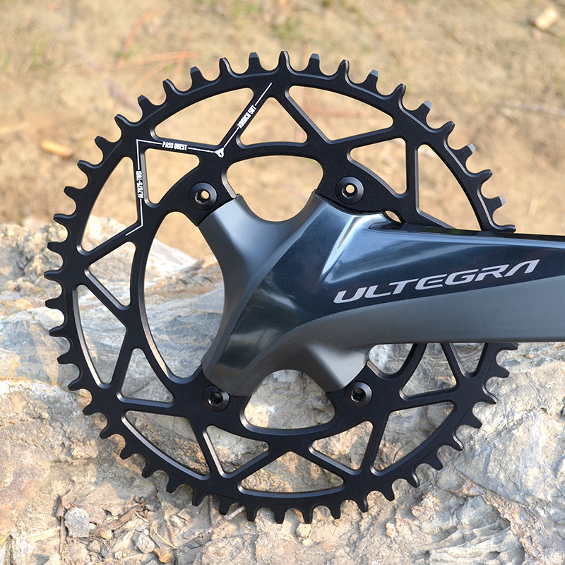 New PASS QUEST R110/110BCD Round/Oval disc/ellipse disc Road Bike Narrow Wide Chainring 38T-58T Chai