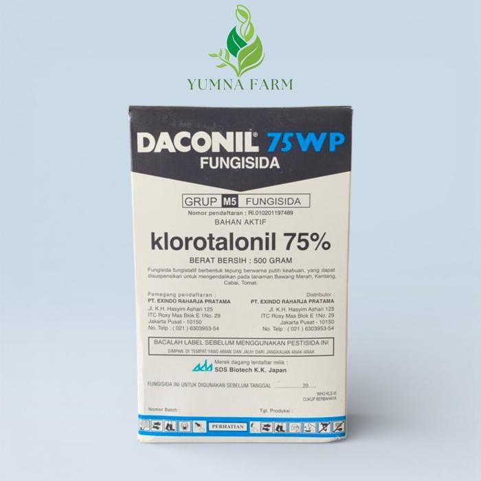 ` Fungisida Daconil 75 WP Fungisida Kontak Klorotalonil 400gram