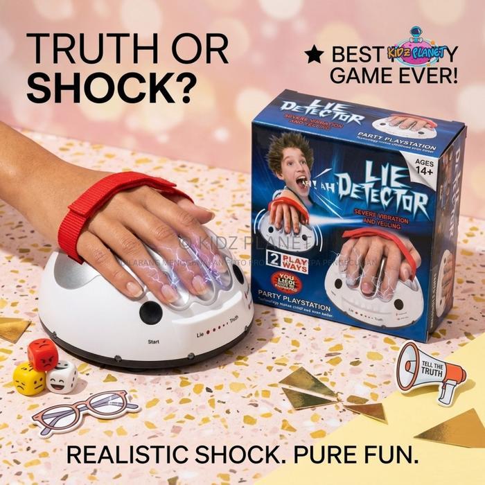 Lie Detecor Toys Mainan Alat Mesin Test Kejujuran / Lie Detector Game Mainan Mesin Kejujuran Lie