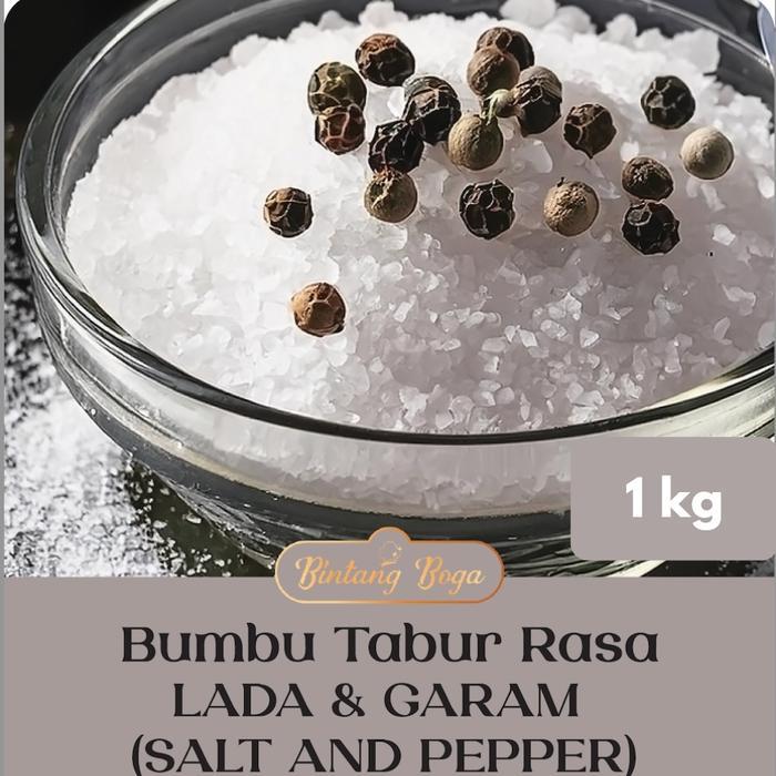 Ready Bumbu Tabur Salt Pepper Original 1 kg Ayam Taiwan