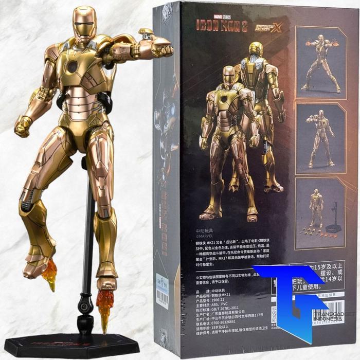 HOT SALE ZD TOYS IRON MAN 3 MK21 MIDAS 1/10 MARVEL STUDIOS THE INFINITY SAGA IRONMAN MARK 21 XXI