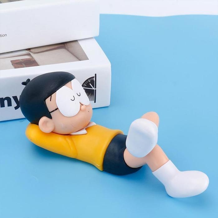 HOT SALE ACTION FIGURE DORAEMON NOBITA STATIC SLEEPING NOBITA FIGURE JAPAN ANIME VERSION DOLL