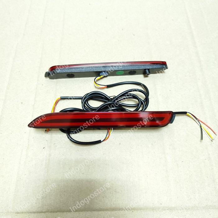 "New" Lampu LED Reflektor Bemper Belakang Mobil Grand Innova 2009 2010 2011 2012 2013 2014 2015