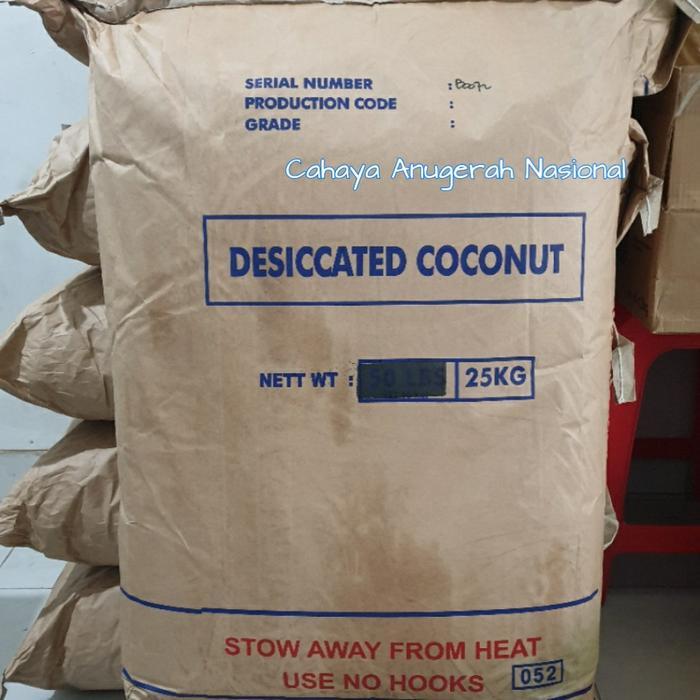 PROMO 25 Kg Kelapa Parut / Desiccated Coconut 25 kg Gojek Grab Only