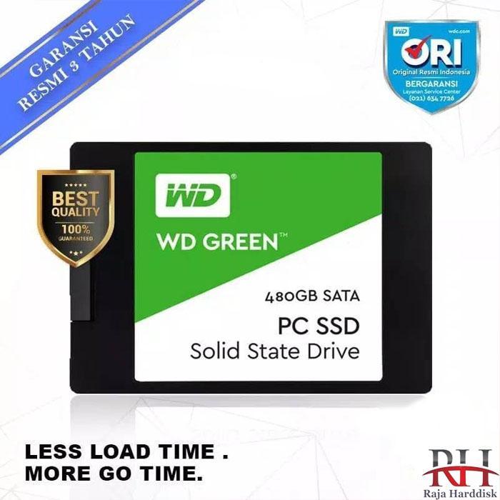 TERLARIS WD Green SSD 480GB Sata 3 - WDC Green 480 GB 2.5"