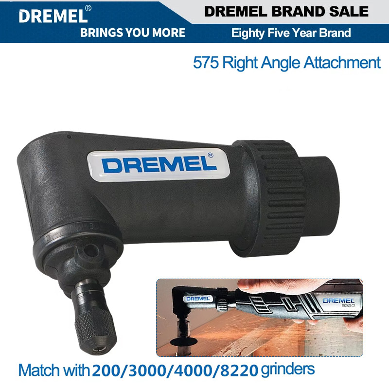 Dremel 575 Original Right Angle Converter Attachment Rotary Tools Fit Models 200 4000 3000 8220