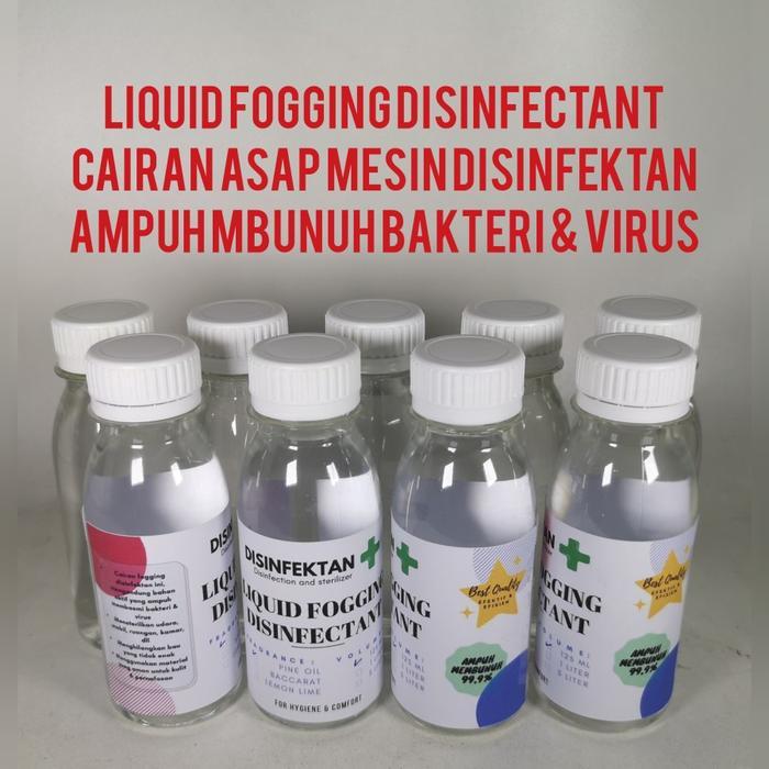 ` Liquid Fogging Disinfektan, Cairan asap mesin disinfektan fogging
