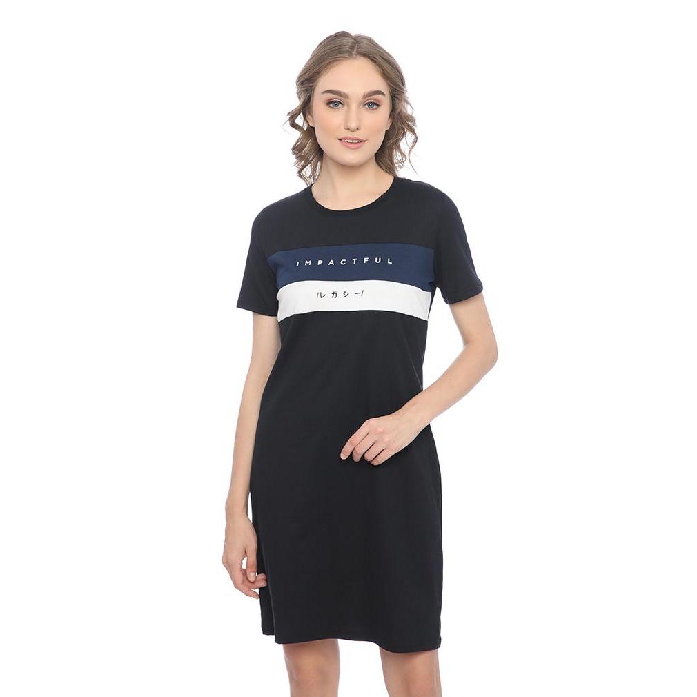 Wanita Ryusei Impactful Dress Wanita Ryusei Dress Impactful CMB Black - S