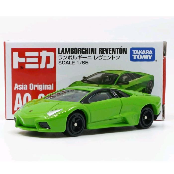Takara Tomy Tomica Reguler Lamborghini Reventon Mainan Asli Original Kondisi Baru Bahan Besi
