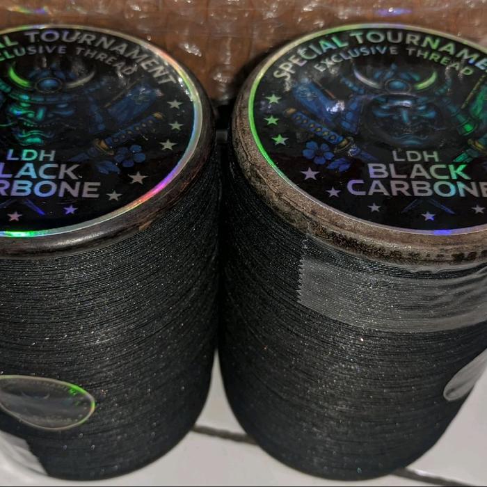 Gelasan Ldh Black Carbone Premium String 023 6000Yard Bahan Abu Monster Ready