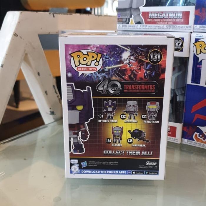 HOT SALE FUNKO POP TRANSFORMERS OPTIMUS PRIME 131 TERMURAH