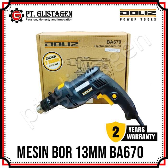 Doliz Ba670 Mesin Bor Tembok Beton Doliz Ba 670 Hammer Drill Impact Doliz Ba 670
