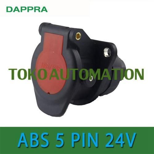 24V 5PIN 5 PIN TRAILER SOCKET ABS EBS TYPE FOR CAR SEMI TRAILER TRUCK CARAVAN SX58