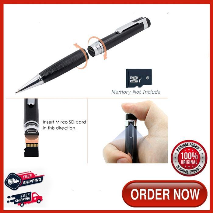 Spy Cam Pen V7 Full Hd 1080P - Kamera Pengintai - Spy Camera / Spy Pen Tbk
