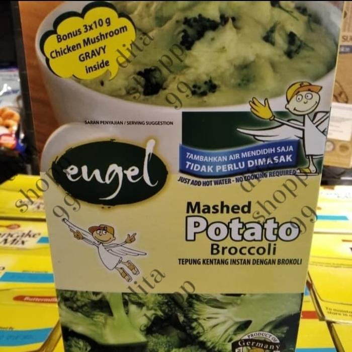 Engel Mashed Potato Broccoli 3S X 45Gr Tbk