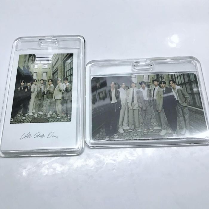 "New" Bantex Photocard Holder Acrylic ID Card Toploader