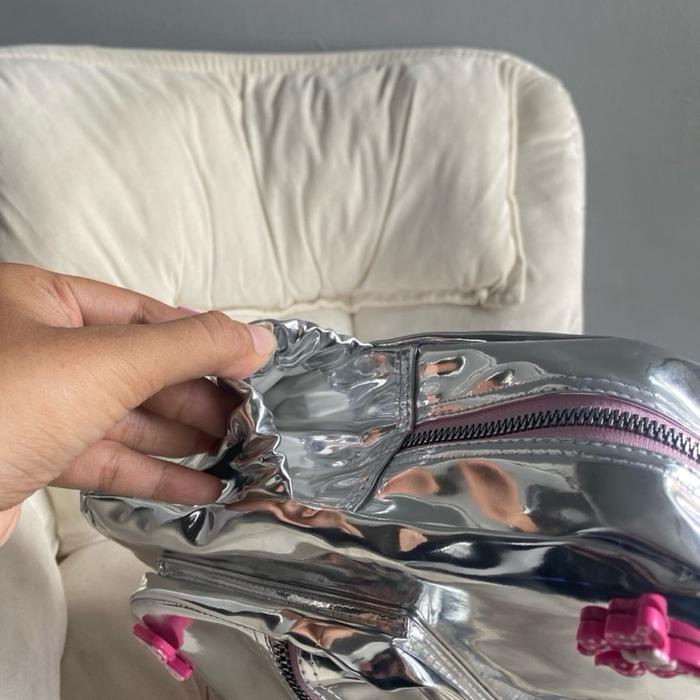 NEW Tas Ransel Wanita Hologram /Tas Gemblok Mini/Ransel Sekolah Anak