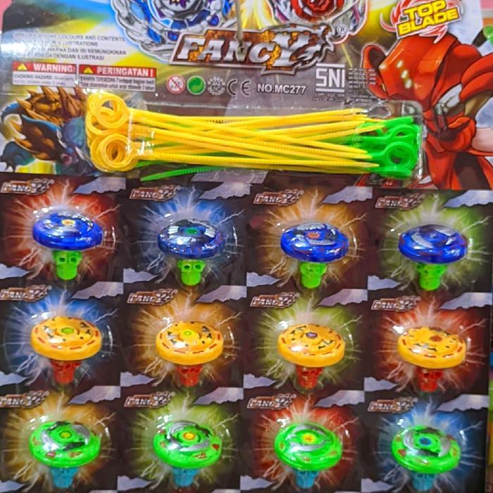 Mainan Gasing Tarik Bayblade Fancy 20pcs - Gasing Putar Anak
