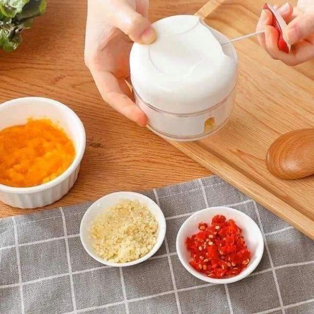 FREE ONGKIR Chopper Manual Tarikan Tarik Speedy Blender Tarik Penggiling Daging Penghalus Bumbu