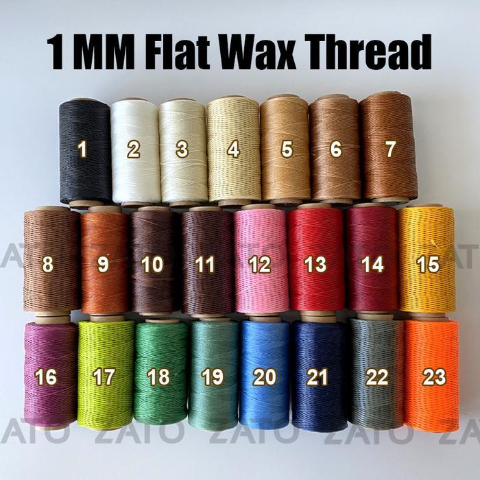 Waxed Leather Thread benang jahit kerajinan kulit Leather tools