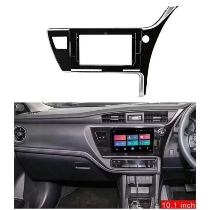 Frame Head Unit Android 10 Inch Corolla Altis 2017