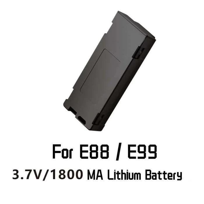 CodBaterai Cadangan Ori Untuk Drone Baterai Drone S1S/E99/E88/E100/P1/P3/P5/P8/K3 Pro/E525 1800Mah