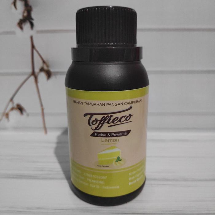 Toffieco Lemon Pasta 100g - Perisa Tofieco Lemona