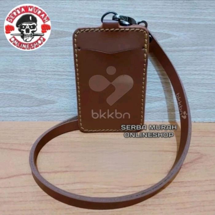 Ready Holder Kalung Id Card / Tempat Id Card Logo Bkkbn -Gratisongkir