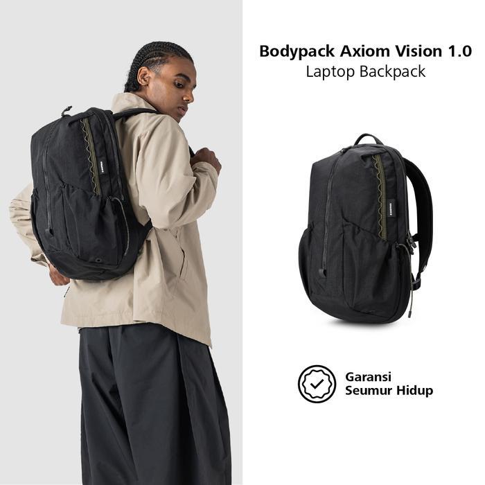 Forester Adventure'S - Bodypack Axiom Vision 1.0 Laptop Backpack 15 Inch Tas Ransel Kerja Kuliah