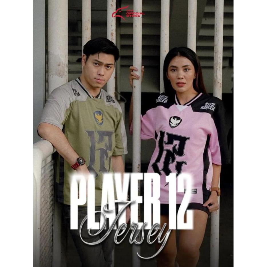 ASLI Timnas Indonesia Jersey Player 12 Supporter READY STOCK