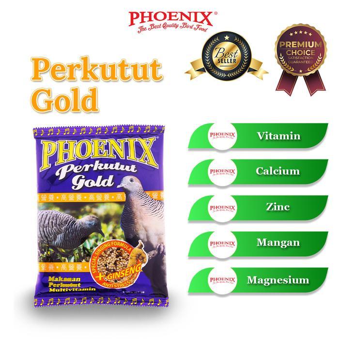 Pakan Perkutut Gold Phoenix GINGSENG MILLET KETAN HITAM JEWAWUT