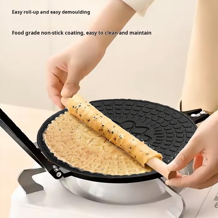 Premium Premium Cetakan Semprong Kue Gapit Opak Egg Roll Teflon Nonstick Original