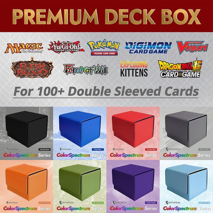 PR0M0 Deck Box Premium 100+ Cards MTG Pokemon YuGiOh Vanguard Side Loader G00D QUALITY
