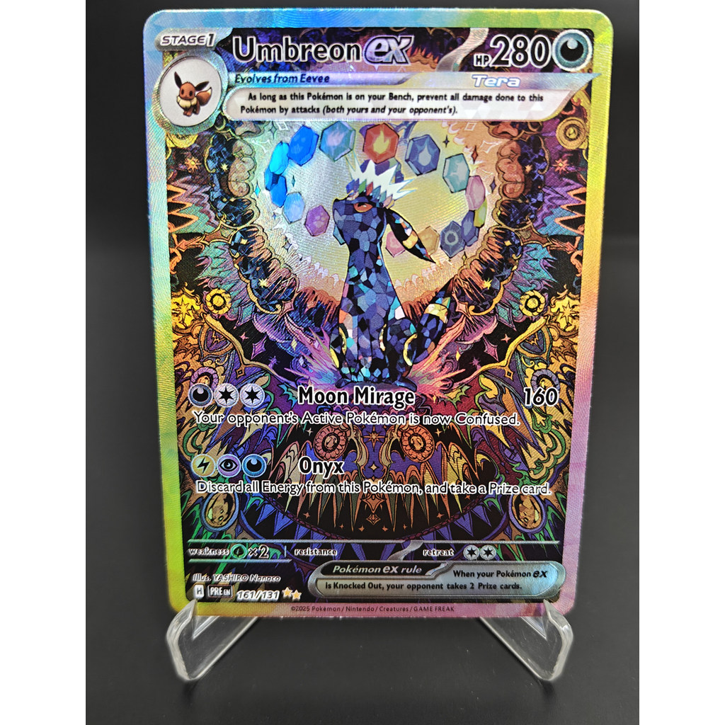 Pokemon Ptcg English Evolving Skies Sv Prismatic Evolutions Umbreon Sylveon Vmax Ex Alternate Art