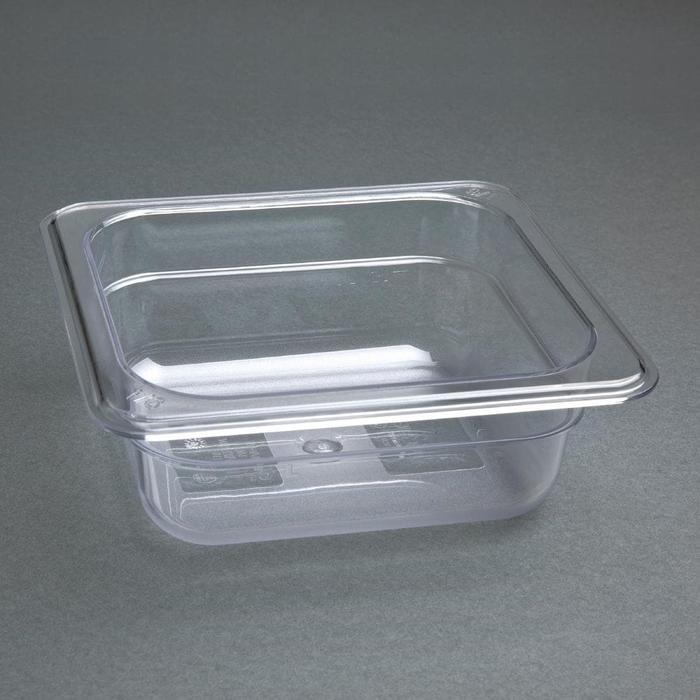 Polycarbonate/PC/Acrylic Gastronorm Food Pan 1/6 FSPACR1665