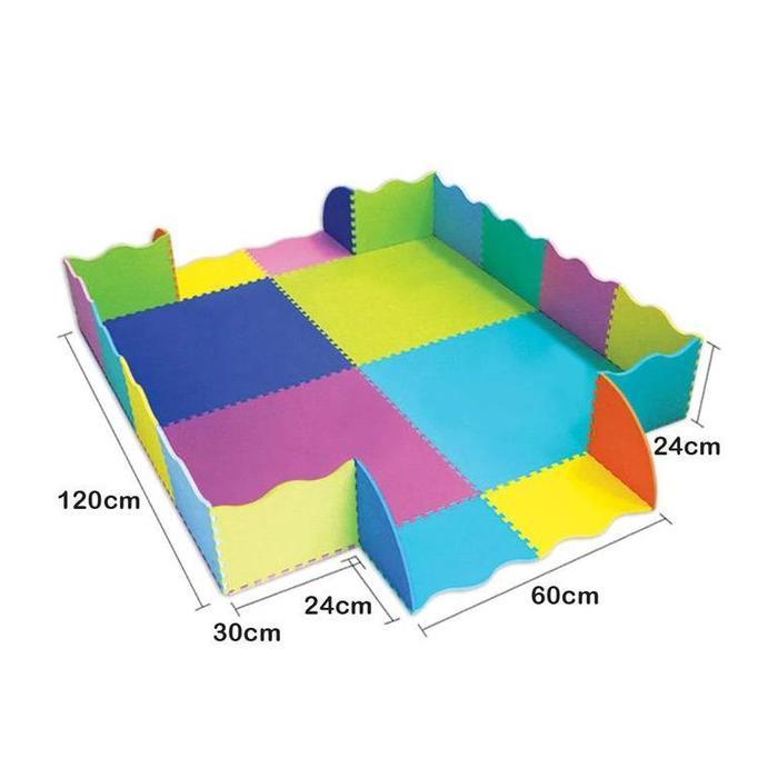 IMAGE TOYS edumat karpet matras evamat puzzle tikar Playmats Set Besar Polos