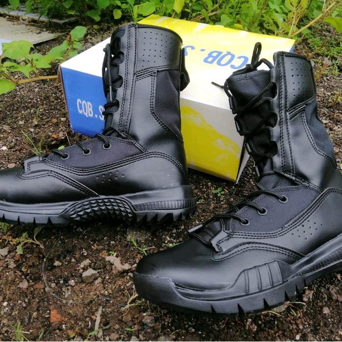 SEPATU PDL COMBAT BOOTS CQB SWAT 8 INCI
