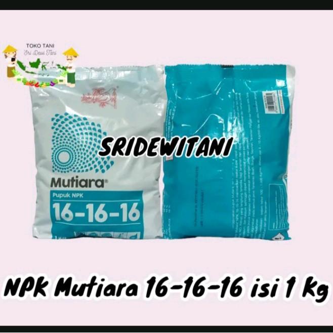 BISA COD PUPUK NKP MUTIARA MEROKE 16 16 16 1 KG Kemasan Pabrik Tanah Subur Tanaman Kalium
