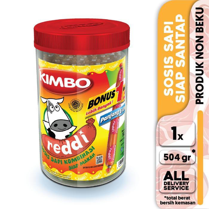 Kimbo Reddi Sosis Sapi Toples Terlaris
