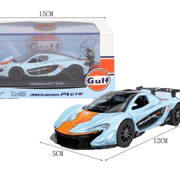 CCA Volkswagen T1 Gulf Diecast Mainan Mobil Mobilan Ford GT Chevrolet Camaro SS Mclaren P1 GTR VW