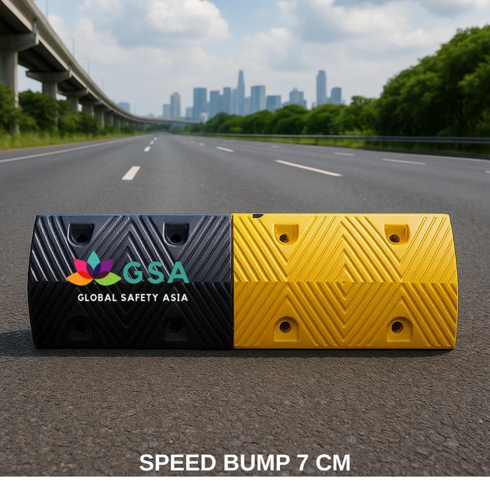 Polisi Tidur 100CM Karet Rubber Speed Bump 7CM